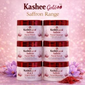 kashee gold zaffrani facial – 6 in 1 luxury glow treatment